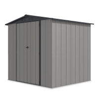 Domek ogrodowy na narzędzia RICHMOND 228x202cm Grey + lampka - HARDMAISTER