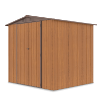 Domek ogrodowy na narzędzia RICHMOND 228x202cm Oak Brown + lampka - HARDMAISTER