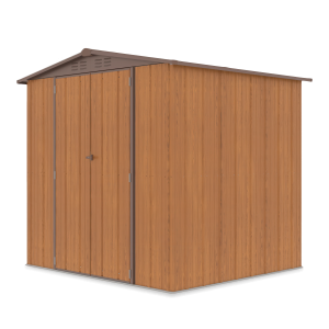 Domek ogrodowy na narzędzia RICHMOND 228x202cm Oak Brown + lampka - HARDMAISTER