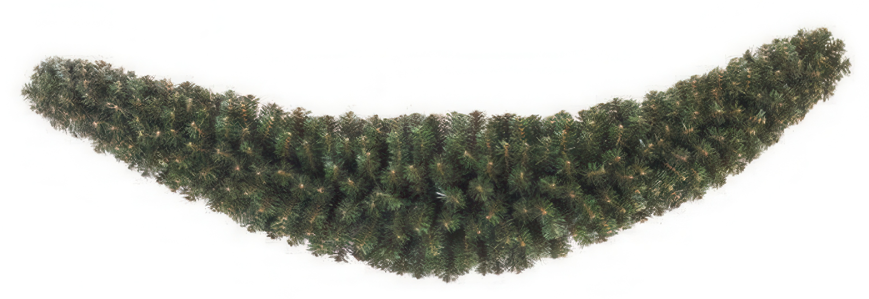 Długa na 180cm girlanda świerkowa COMET