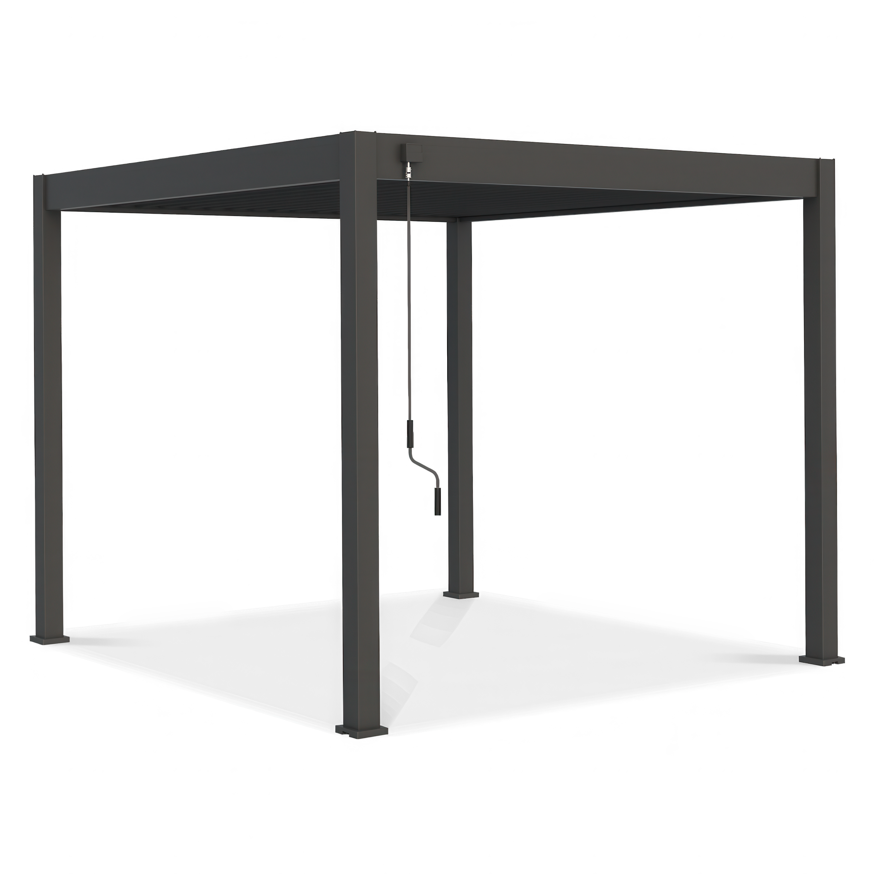 Pergola tarasowa ELEGANCE 3x3 Anthracite - Gutroof