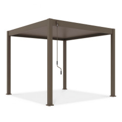 Pergola tarasowa ELEGANCE 3x3 Taupe - Gutroof