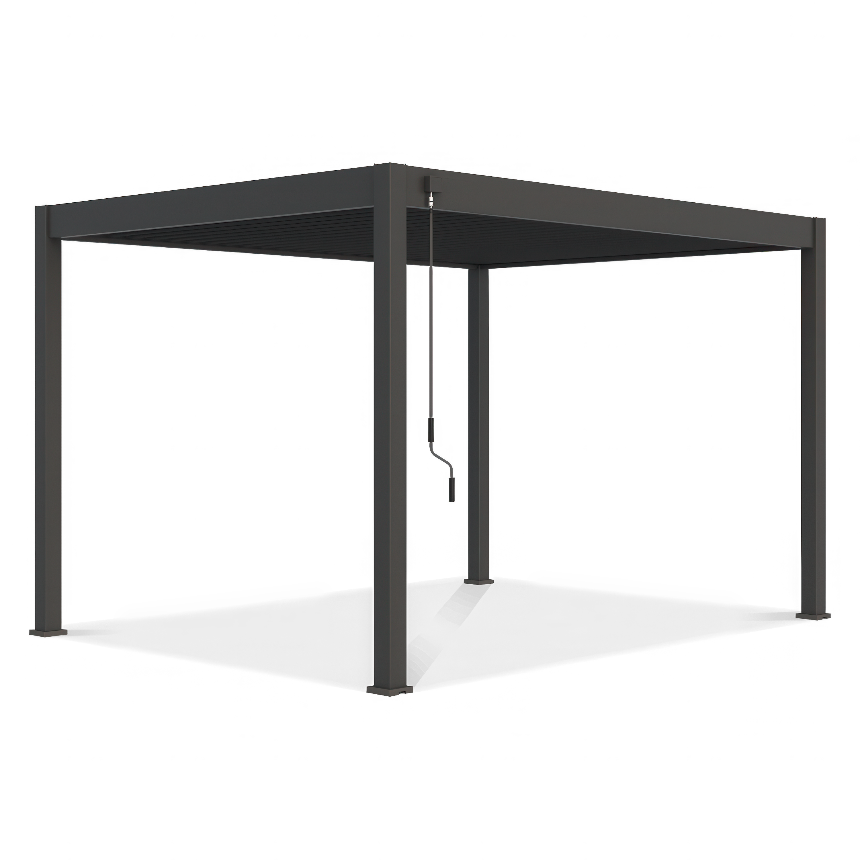 Pergola ogrodowa na taras ELEGANCE 3x4 Anthracite - Gutroof