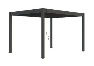 Solidna i trwała pergola ogrodowa na taras ELEGANCE 3x4 Anthracite - Gutroof