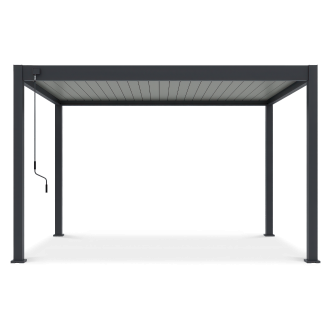 Pergola ogrodowa na taras ELEGANCE 3x4 Anthracite/Light Grey - Gutroof