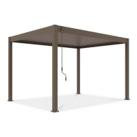 Pergola ogrodowa na taras ELEGANCE 3x4 Taupe - Gutroof