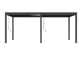 Pergola ogrodowa ELEGANCE 3x6 Anthracite - Gutroof