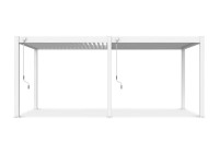 Pergola ogrodowa ELEGANCE 3x6 White - Gutroof