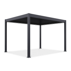 Pergola automatyczna ELEGANCE AUTOMATIC 3x4 z oświetleniem LED Anthracite - Gutroof