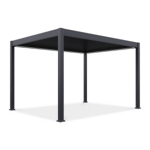 Pergola automatyczna ELEGANCE AUTOMATIC 3x4 z oświetleniem LED Anthracite - Gutroof