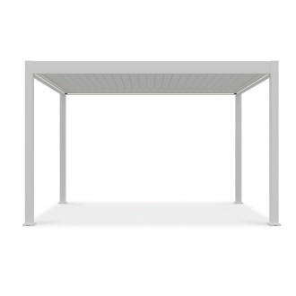 Front pergoli automatycznej ELEGANCE AUTOMATIC 3x4 z oświetleniem LED White - Gutroof