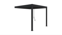 Przyścienna pergola ELEGANCE WALL 3x3 Anthracite - Gutroof