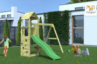 Drewniany plac zabaw dla dzieci Fungoo Flappi