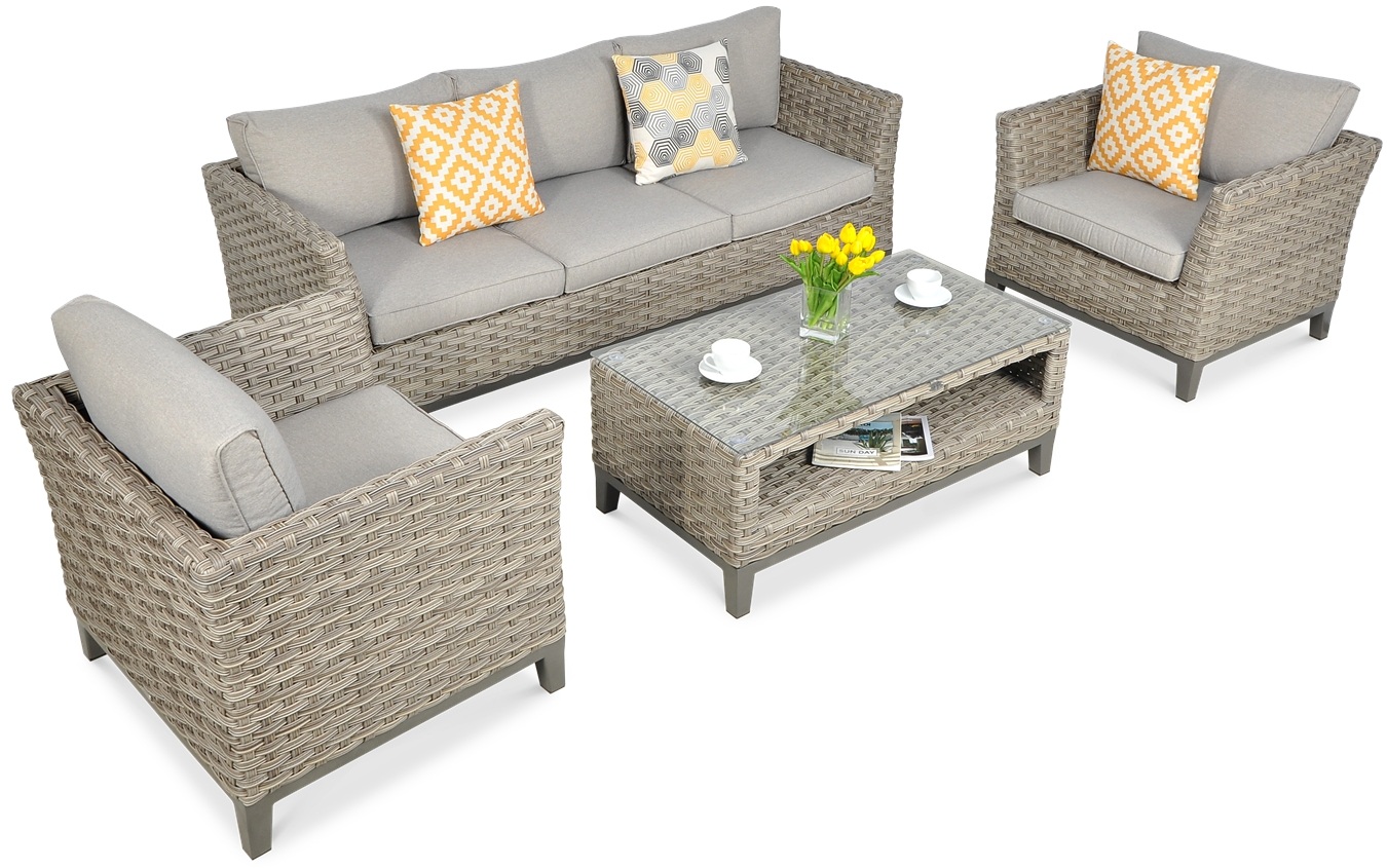 Meble z technorattanu MALAGA CAFFE