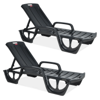 Zestaw leżaków FLORIDA Graphite 2szt - KETER