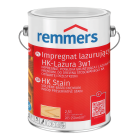 metalowe opakowanie od lazury impregnującej do drewna