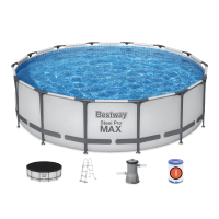 Basen naziemny, okrągły w zestawie Steel Pro Max 4,27 x 1 m - BESTWAY 56950