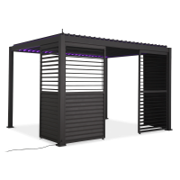 Panel do pergoli PREMIUM 4m anthracite, regulowany - GUTROOF