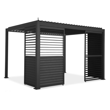 Panel do pergoli PREMIUM 4m anthracite, regulowany - GUTROOF