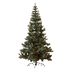 Sztuczne drzewko świąteczne ALABASTER z metalowym stojakiem wykonane z wysokiej jakości materiałów