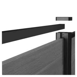 Zestaw aluminiowych relingów do ogrodzenia - Keter