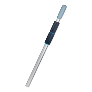 srebrna tyczka teleskopowa z aluminium