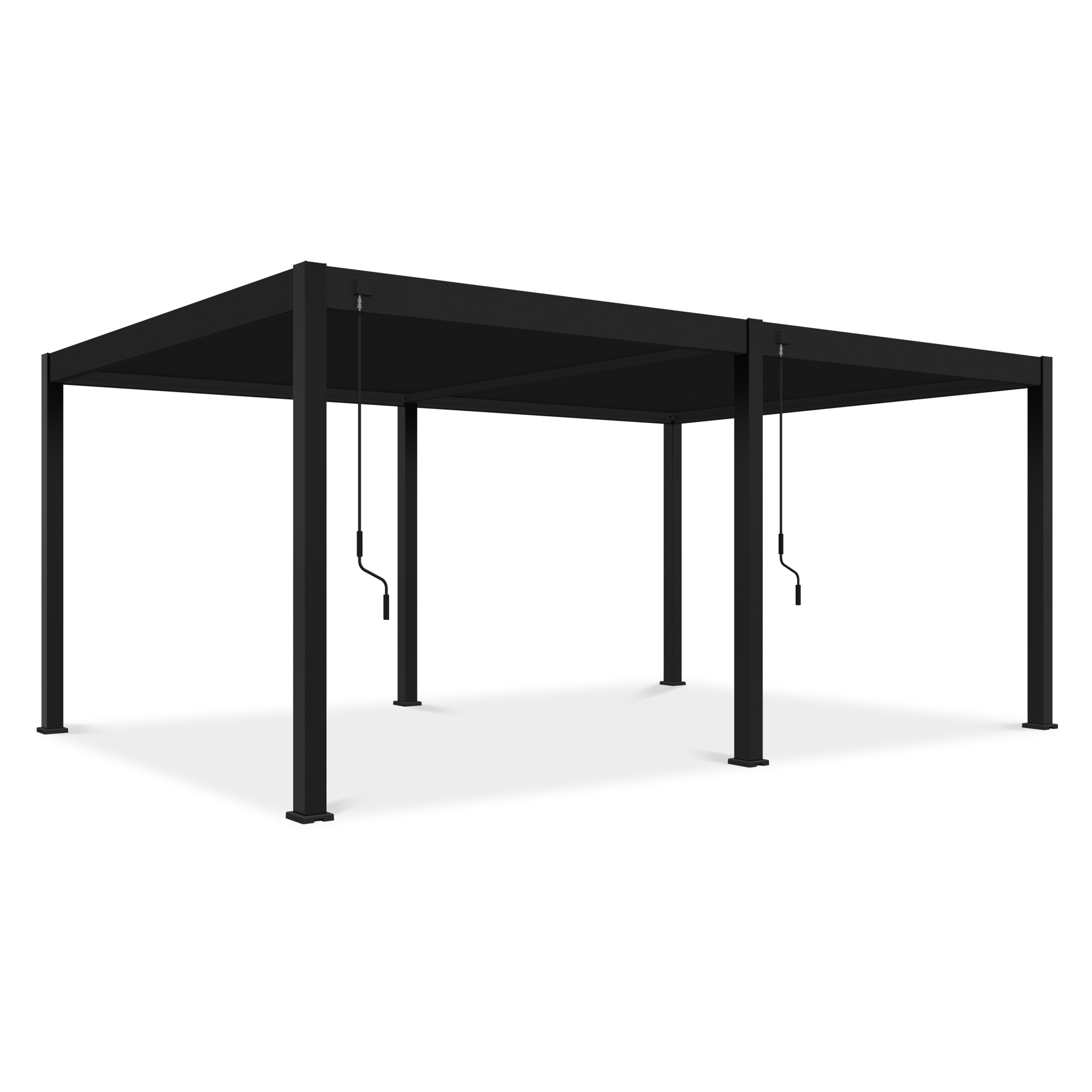 Pergola aluminiowa na taras  3.6x6 DELUXE Anthracite - Gutroof 