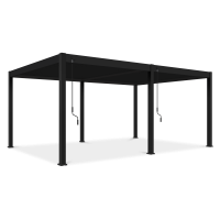 Pergola aluminiowa na taras 3.6x6 DELUXE Anthracite - Gutroof