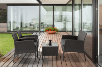 Aranżacja mebli SAN MARINO Grey na tarasie