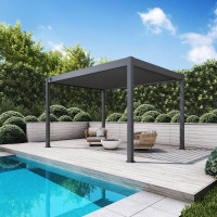 Pergola ogrodowa na taras ELEGANCE 3x4 Anthracite - Gutroof