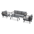 Zestaw ogrodowy ASPEN CAFFE Grey - Furrore