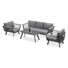 Zestaw ogrodowy ASPEN CAFFE Grey - Furrore
