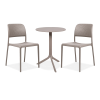 Zestaw Nardi BORA BISTROT/SPRITZ 2+1 Tortora