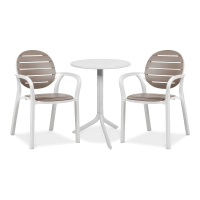 Zestaw Nardi PALMA/STEP 2+1 Bianco