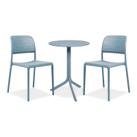 Zestaw Nardi BORA BISTROT/STEP 2+1 Celeste