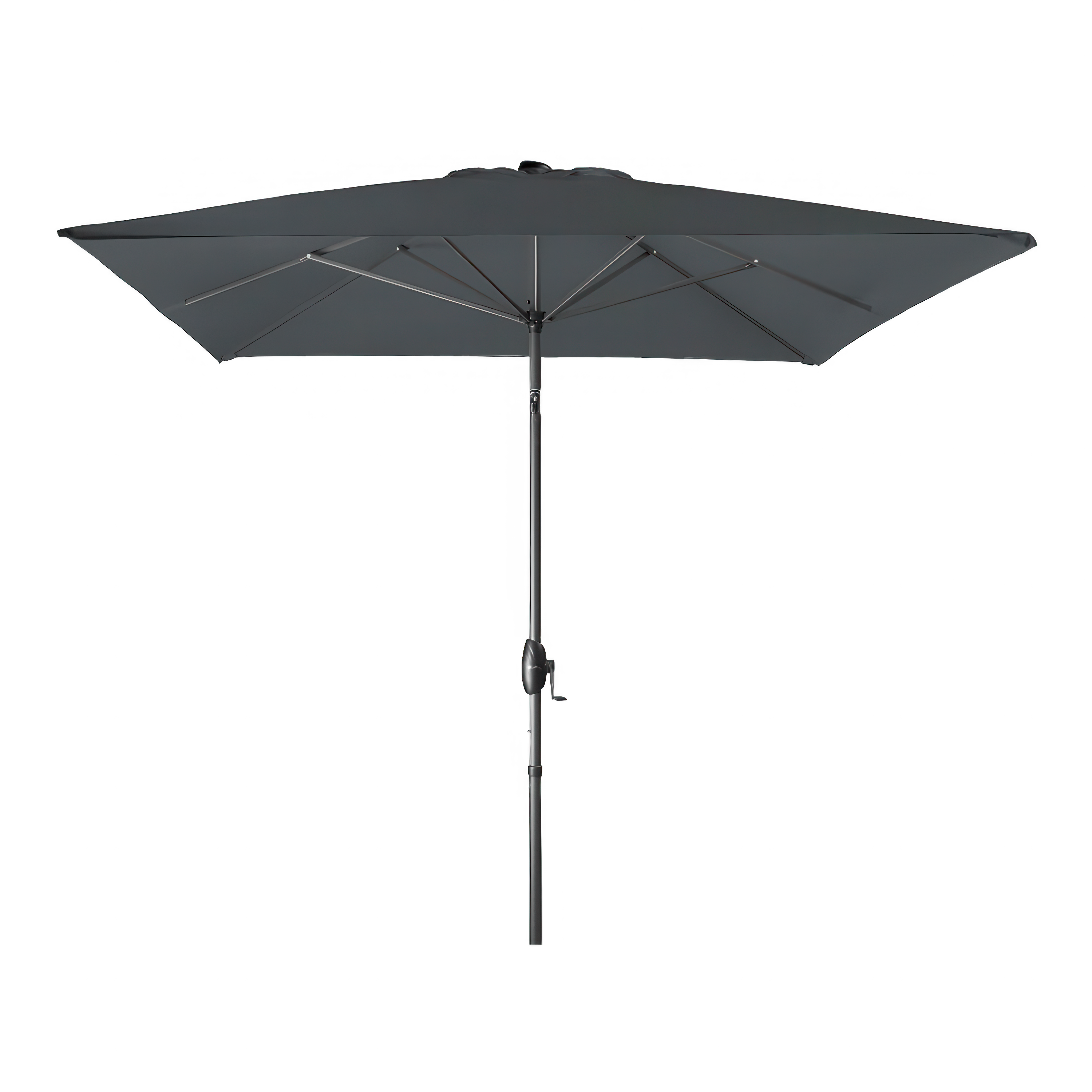 balkonowy parasol w kolorze antracytowym od doppler