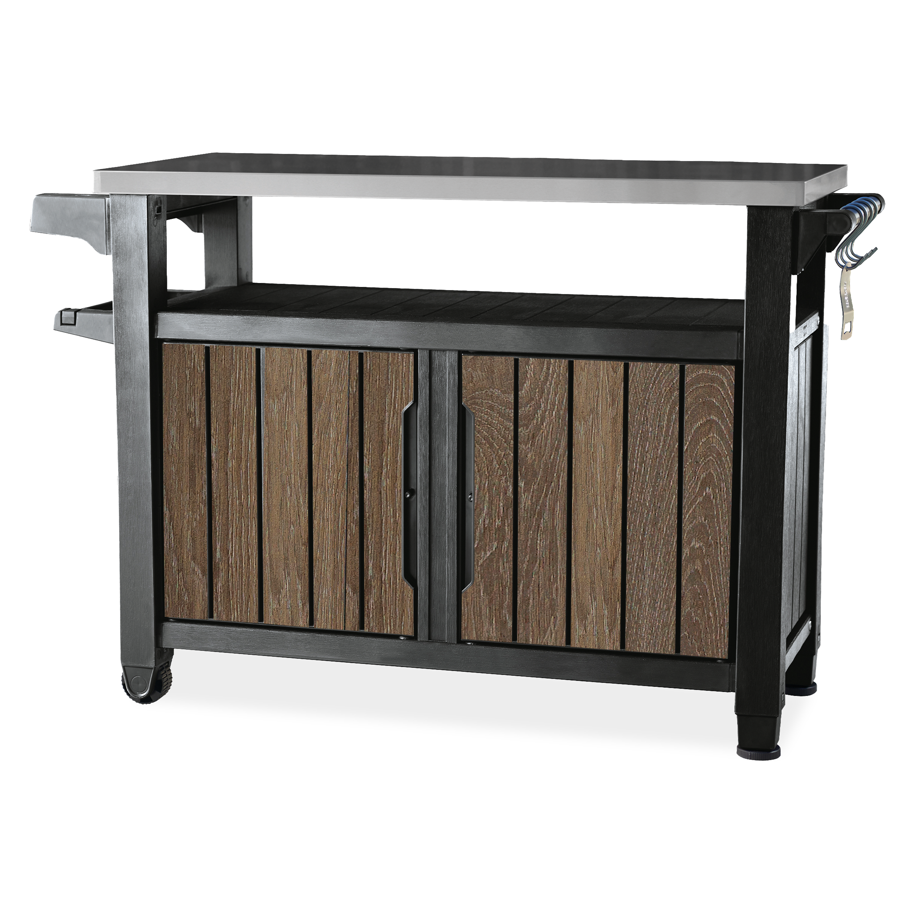 Barek bufet do ogrodu DECO UNITY XL 207L Walnut - Keter