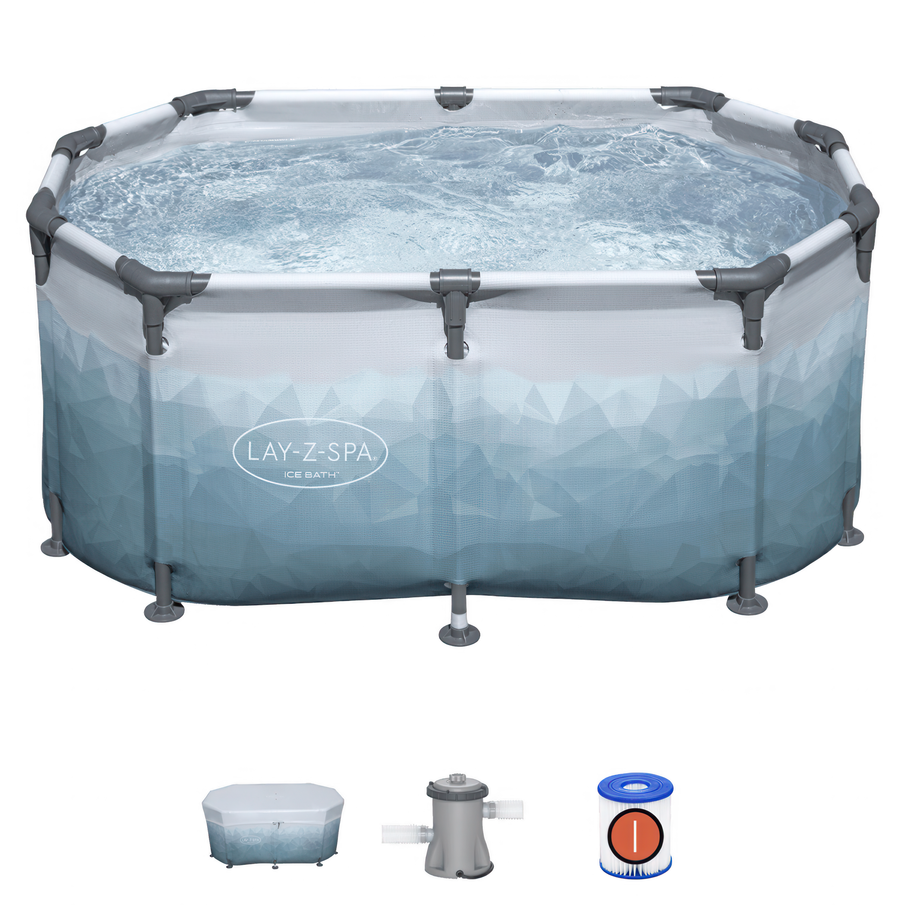 Basen do morsowania LAY-Z SPA 150x90x65 cm - Bestway