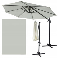 Parasol z masztem bocznym HAVANA 3m Beige - Focus Garden