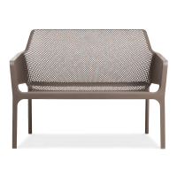 Ławka - Sofa balkonowa Nardi NET BENCH Tortora
