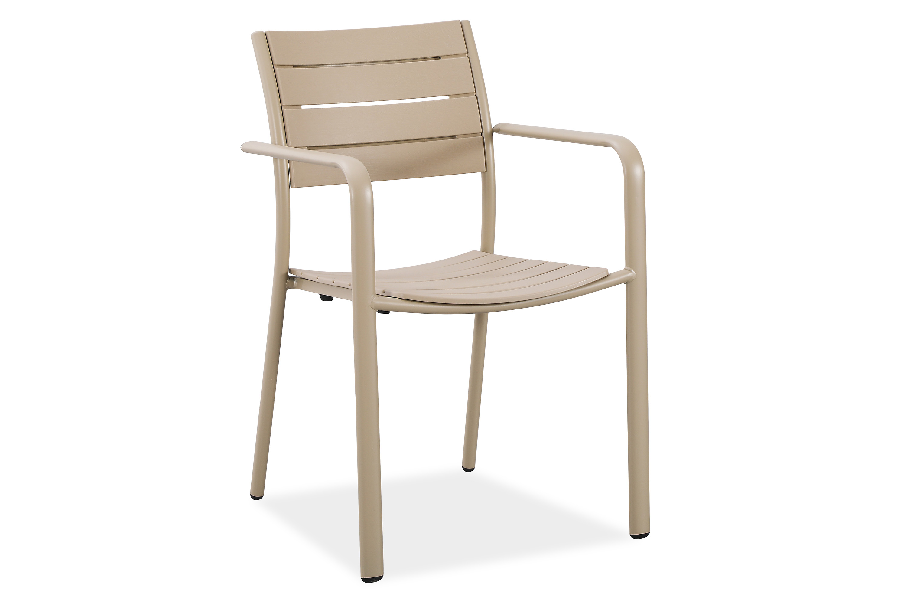 Крісло MILO Beige вид збоку