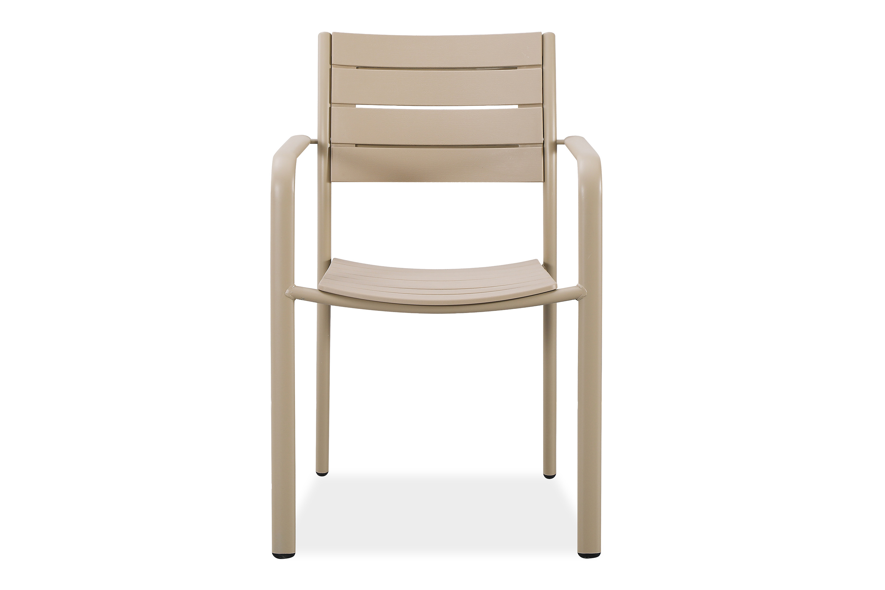Крісло MILO Beige вид спереду