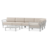 Zestaw mebli ogrodowych MAXIMO 5 Gesso-Perla NARDI