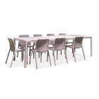 Zestaw ogrodowy TIBERINA BISTROT/TEVERE 210 8+1 Corda - Nardi