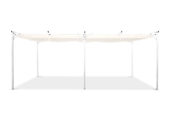Biała pergola tarasowa sprint 3x6 