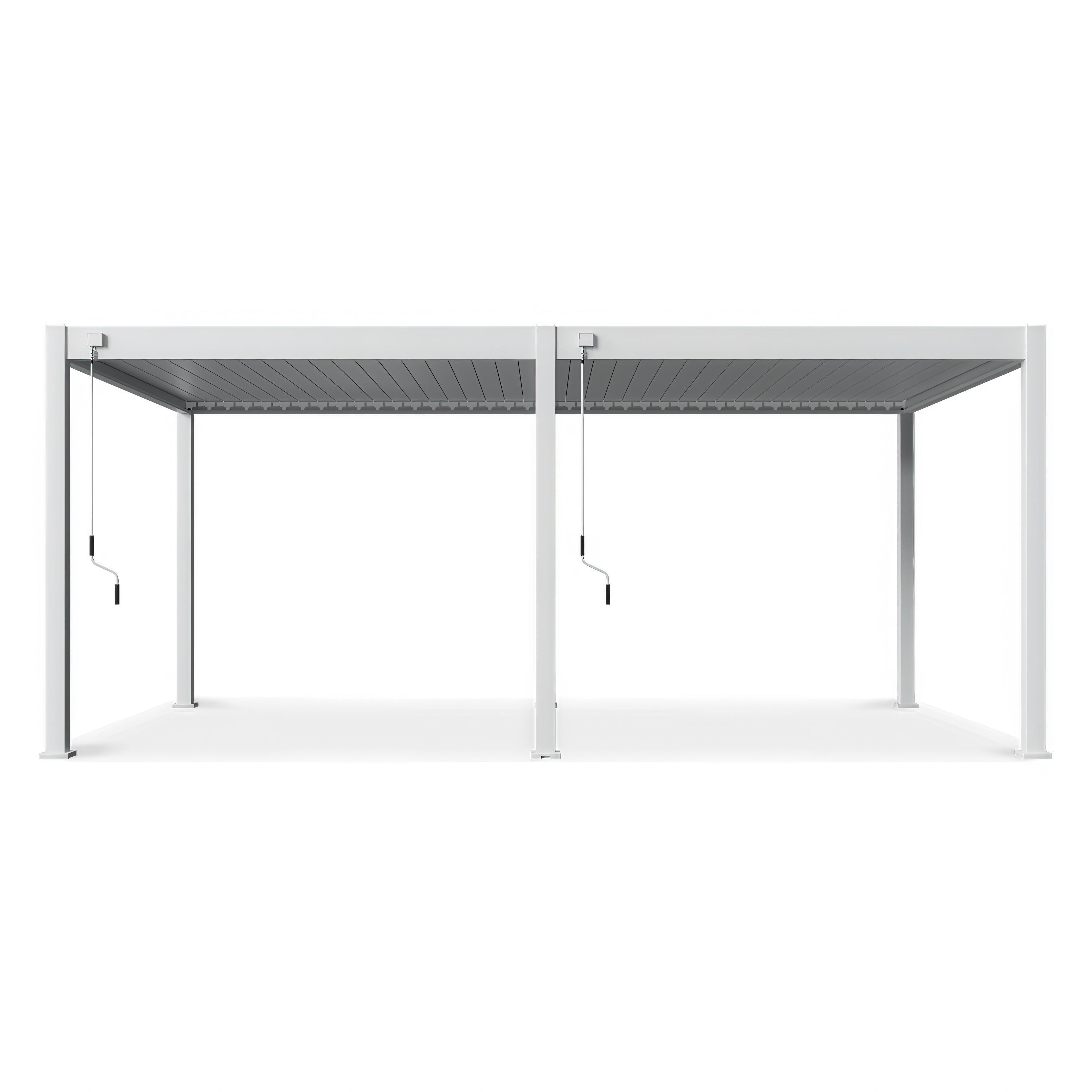 Pergola aluminiowa na taras  3.6x6 DELUXE White - Gutroof