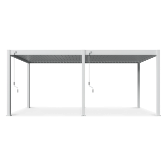 Pergola aluminiowa na taras 3.6x6 DELUXE White - Gutroof