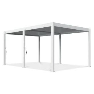 Pergola tarasowa DELUXE 3,6x5,3 biała- Gutroof