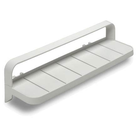 Półka do sofy Maximo Basalto w białym kolorze od Nardi