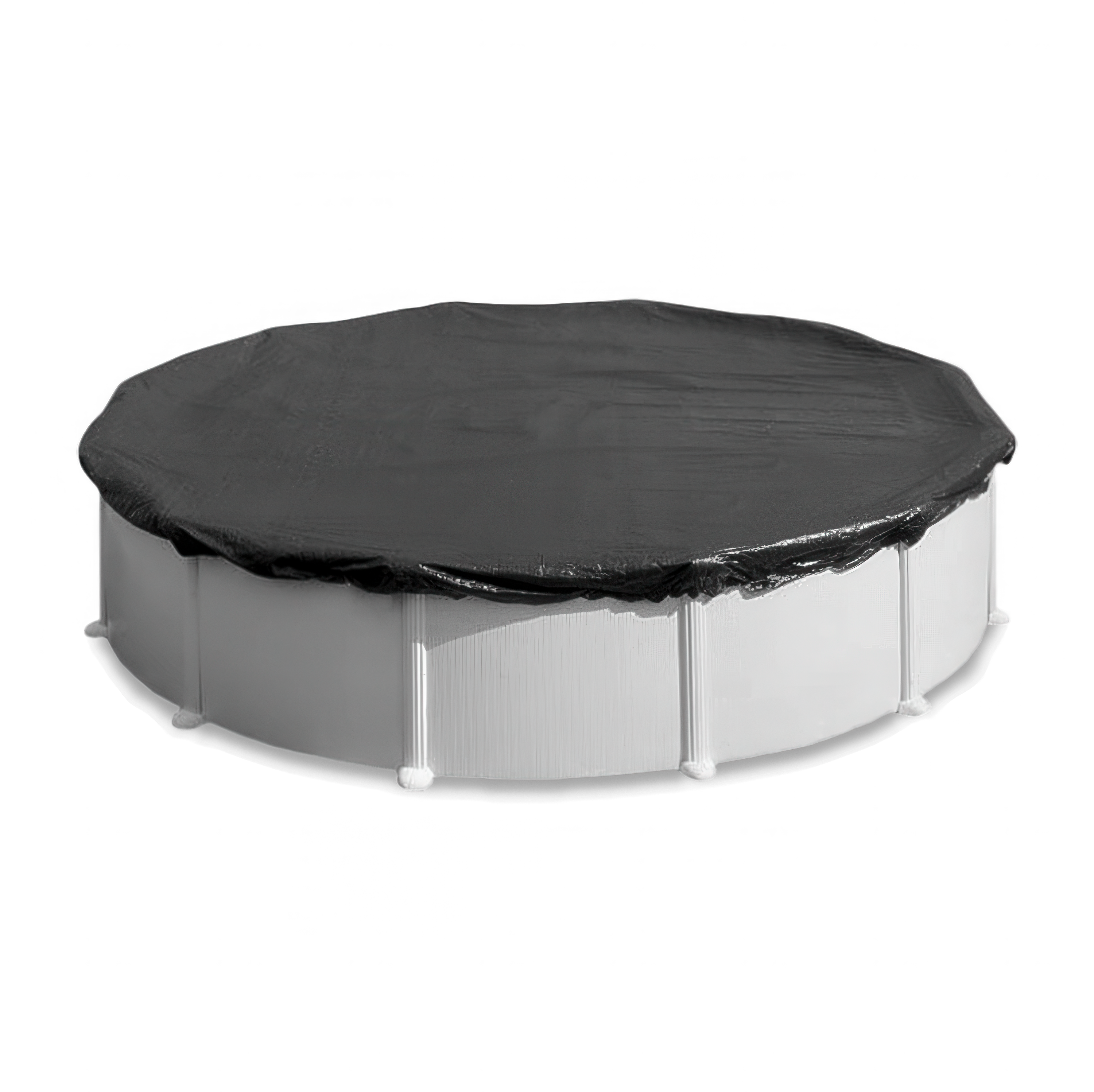 Czarna pokrywa wykonana z polietylenu